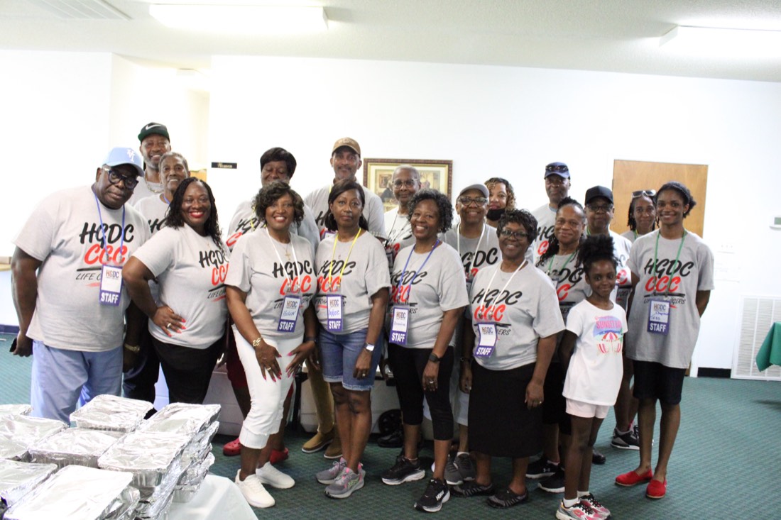 The HGDC team together at Community Day